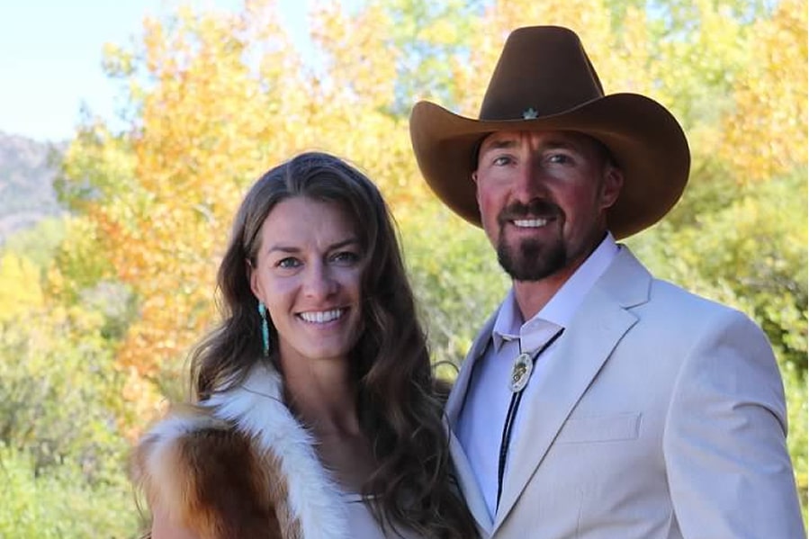 Josh & Ashley, hosts of Rebel Ranch Wyoming.